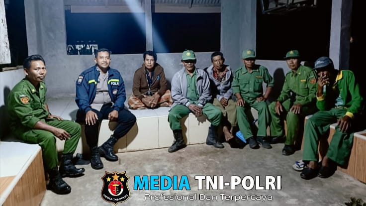 Jelang Ramadhan, Bhabinkamtibmas Polres Lampung Tengah Ajak Warga Ciptakan Keamanan Bersama