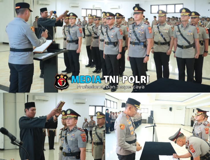 Kapolres Bogor Pimpin Langsung Upacara Sertijab Wakapolres, Kabag Ops, Para Kasat, dan Kapolsek Polres Bogor serta Kenaikan Pangkat Pengabdian TMT 1 Februari 2025