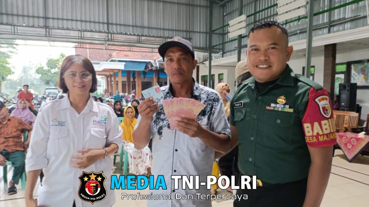 Babinsa Majangtengah Kawal Bantuan Sosial PKH dan BPNT Tepat Sasaran di Turen