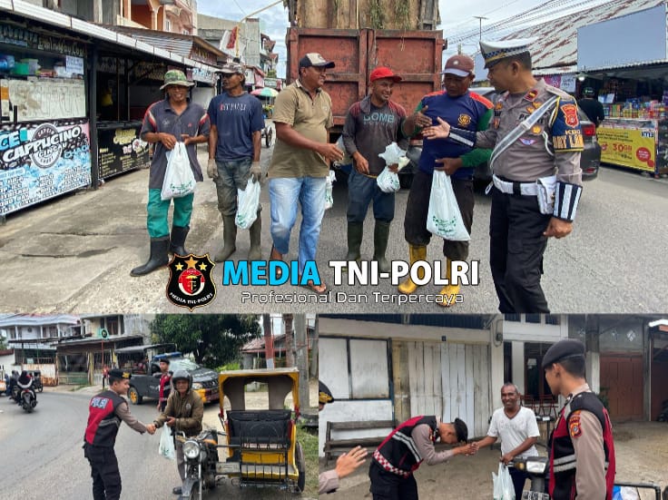 Jelang Ramadan, Kapolres Lhokseumawe Bagikan 624 Paket Daging Meugang untuk Warga