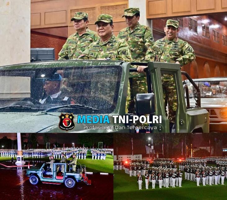 Presiden Prabowo Saksikan Defile Pasukan di Akmil Magelang Tampilkan Kedisiplinan dan Kebersamaan TNI-Polri