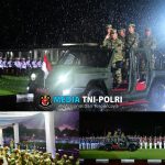 Panglima TNI Hadiri Parade Senja dan Penurunan Bendera Dipimpin Presiden RI Prabowo Subianto
