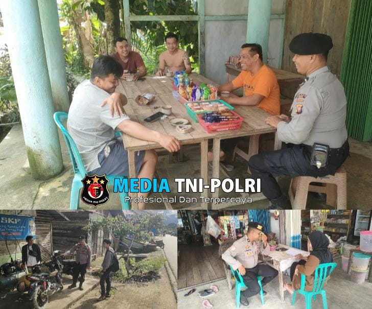 Personil Piket Polsek Air Besar Laksanakan Patroli Dialogis