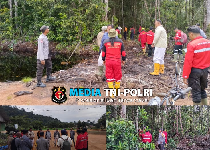 Pastikan Tidak Ada Titik Api, Bhabinkamtibmas Desa Kuala Tolak Laksanakan Patroli Gabungan Di Hutan Kecamatan Matan Hilir Utara