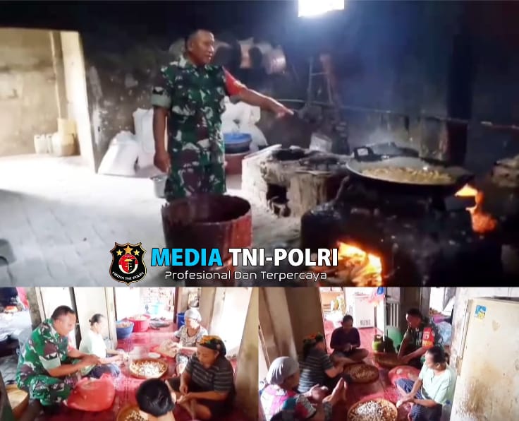 Babinsa Dukung UMKM Warga Desa Kalirejo