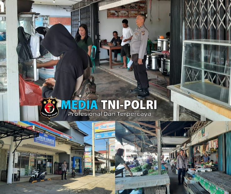 Polsek Mandor Gelar Patroli Dialogis, Tingkatkan Keamanan dan Komunikasi dengan Masyarakat