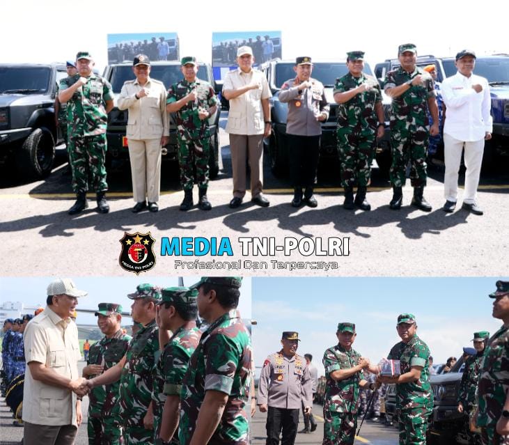 Kasad Terima Ransus Maung dari Menhan, Perkuat Mobilitas Satuan TNI AD