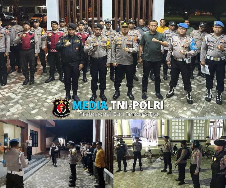 Apel Siaga Polres Lampung Tengah, Ciptakan Sitkamtibmas Aman Kondusif di Bulan Suci Ramadhan