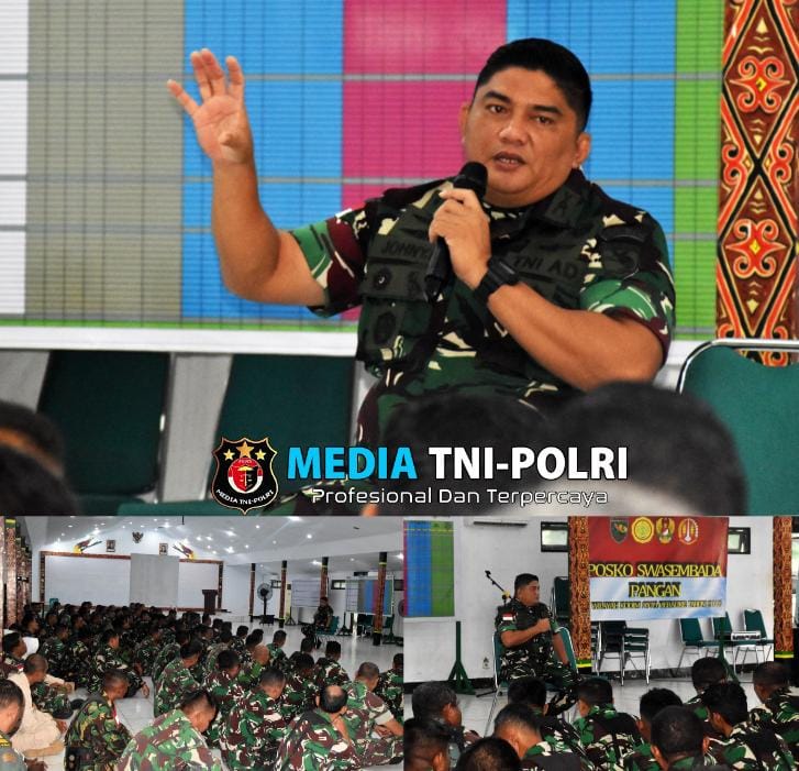 Letkol Inf Johny Nofriady Tingkatkan Jiwa Korsa, Jaga Kebersihan dan Hindari Pelanggaran