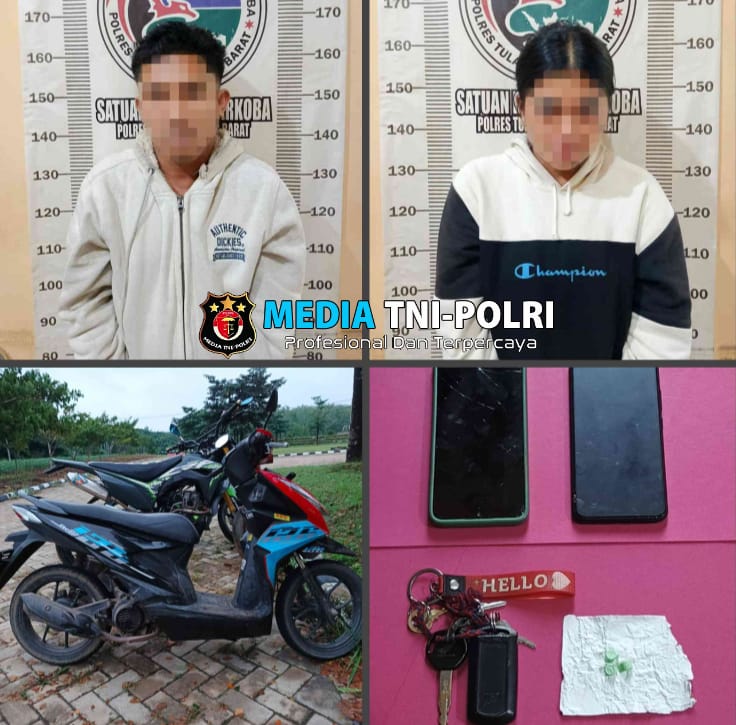 Dua Orang Warga Diamankan Sat Narkoba Polres Tulang Bawang Barat Atas Dugaan Kepemilikan Narkotika jenis Extacy