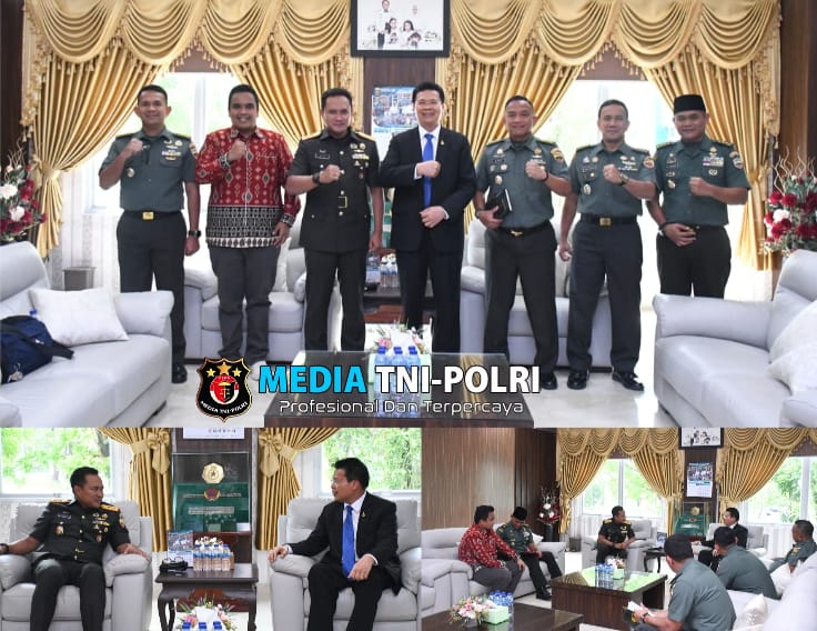 Pangdam I/BB Terima Audiensi Ephorus HKBP, Perkuat Sinergi demi Kesejahteraan Masyarakat