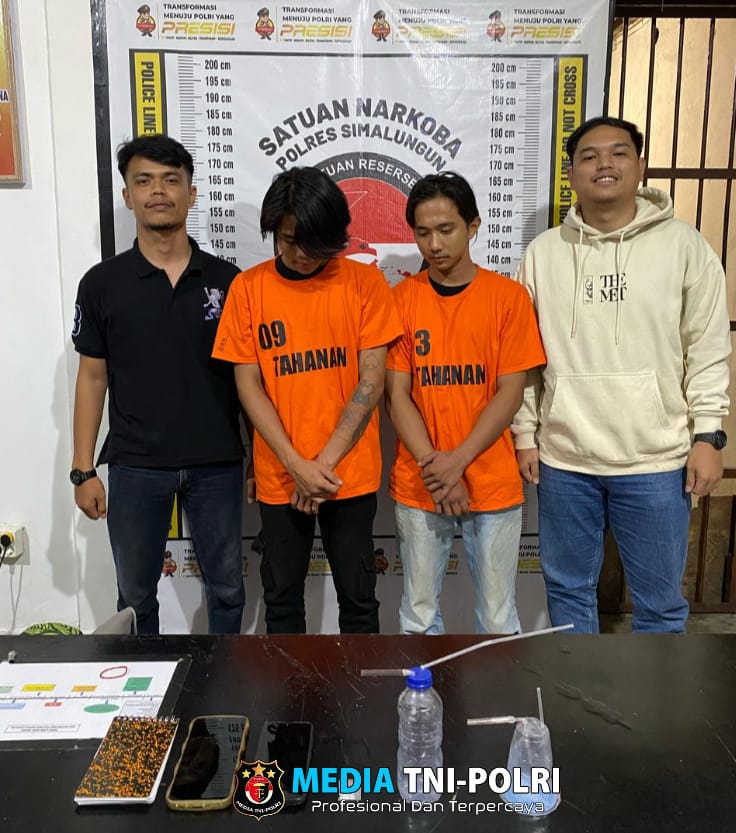 Luar Biasa! Sat Narkoba Polres Simalungun Gulung 3 Tersangka Narkoba di 2 Lokasi Berbeda dalam Sehari