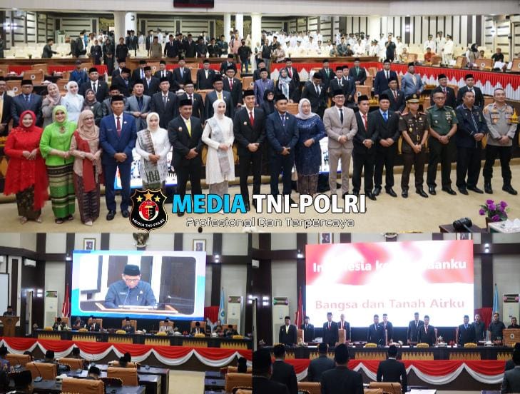 Kasdim 0402/OKI Hadiri Pidato Perdana Bupati OKI