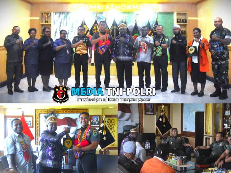 Pangdam Kasuari Terima Audiensi MRPB “Kolaborasi Memajukan Papua Barat”