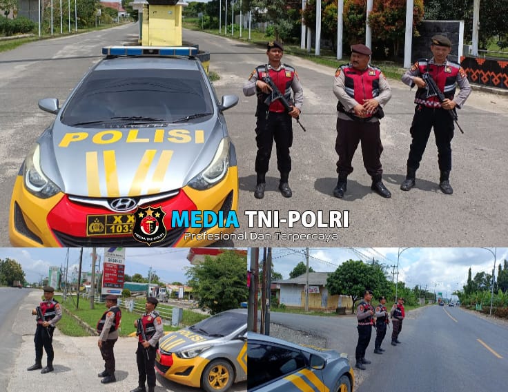 Patroli Presisi Polres Lampung Tengah, Ciptakan Sitkamtibmas Aman Kondusif di Bulan Suci Ramadhan
