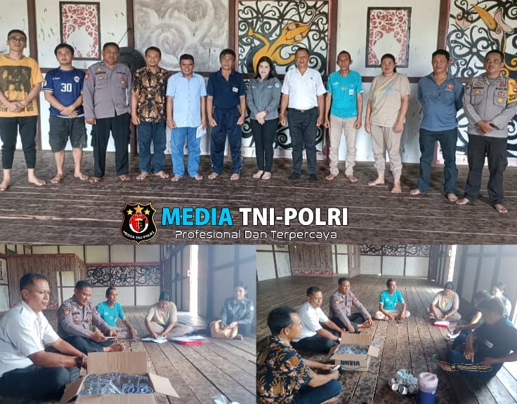 Kapolsek Sebangki Dukung Persiapan Naik Dango ke-40