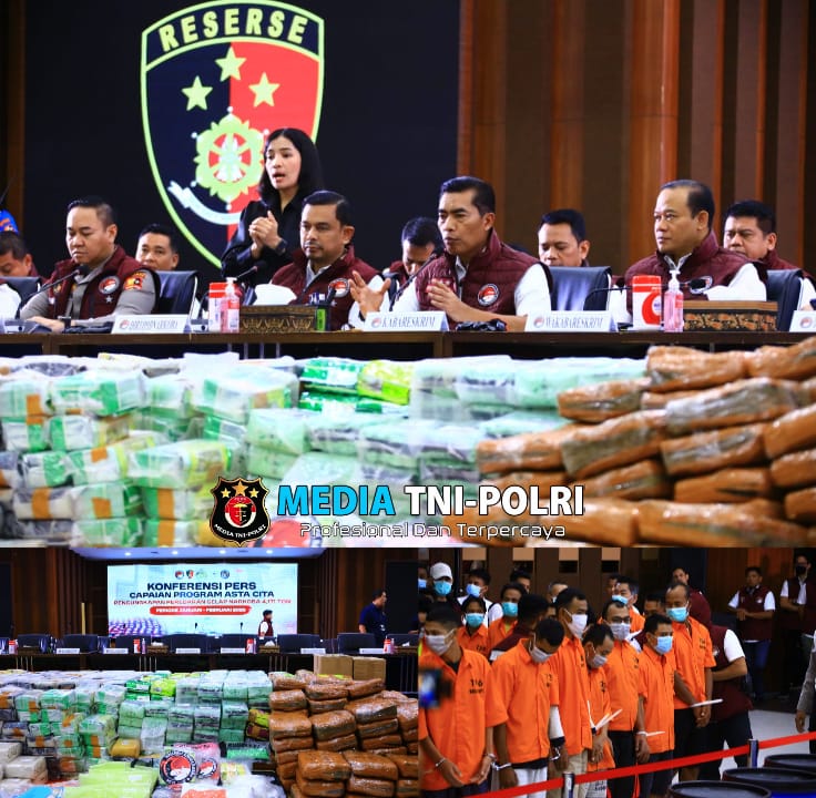 Polri Selamatkan 11.407.315 Jiwa dari Bahaya Narkoba dengan Penindakan 6.681 Kasus