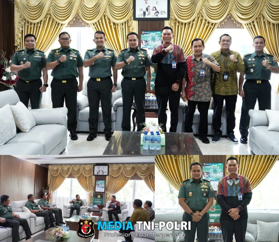 Pangdam I/BB Terima Audiensi Kepala BI Sumut, Bahas Sinergi Stabilitas Ekonomi