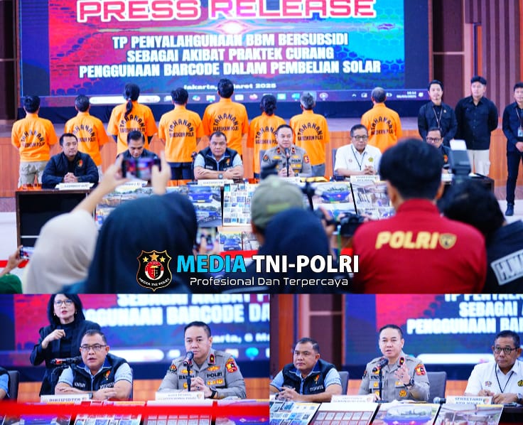 Bareskrim Polri Ungkap Kasus Penyalahgunaan BBM Bersubsidi di Jawa Timur dan Jawa Barat, Sita 16.400 Liter Solar Ilegal