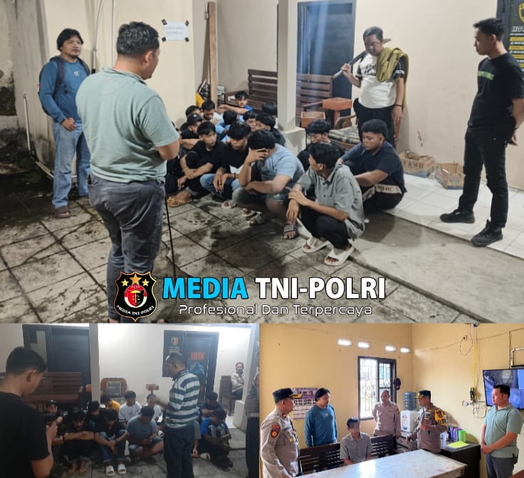 Belasan Remaja Terlibat Tawuran di Pringsewu, Polisi Amankan 17 Pelaku