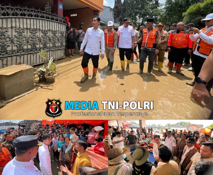 Tinjau Lokasi Banjir di Bekasi Wapres Pastikan Respons Cepat dan Tepat Sasaran