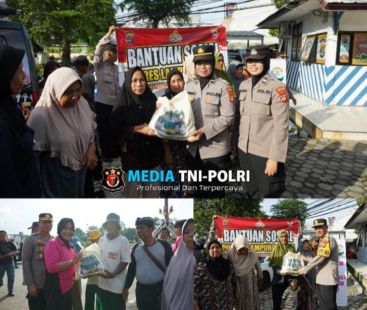Berbagi Ramadhan, Kapolres Lampung Utara Bersama Jajarannya Bagikan Nasi Kotak dan Takjil Kepada Masyarakat