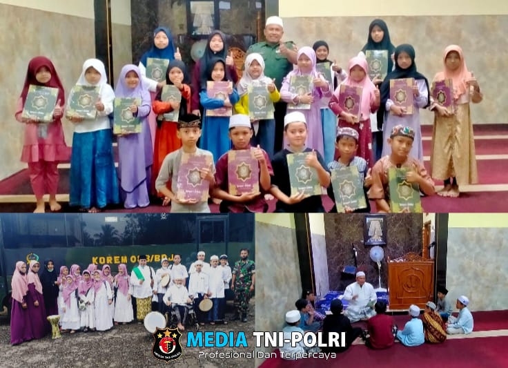 Prajurit TNI Menjadi Guru Ngaji dan Ketua Takmir Masjid