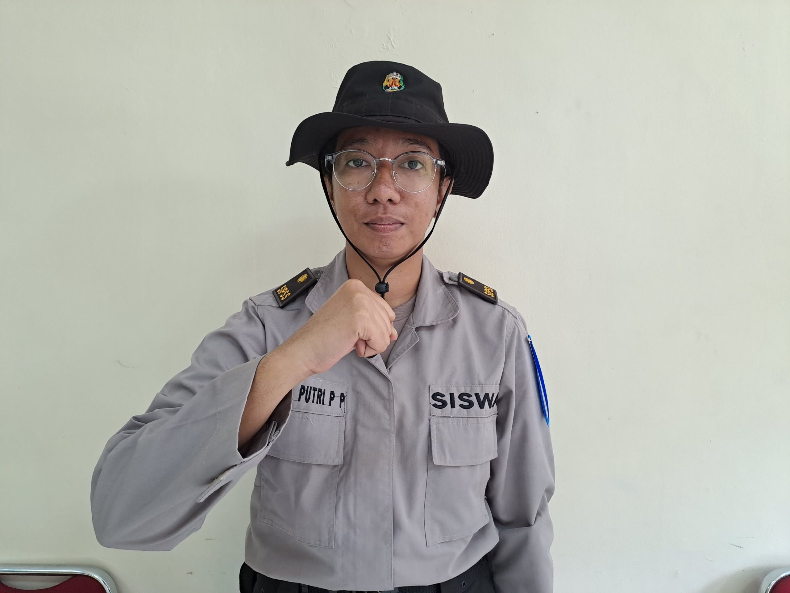 Siswa SIPSS Asal Papua: Dokter Putri, Relawan Medis Covid-19 Wisma Atlet, Terinspirasi Jadi Polisi Saat Program Vaksinasi