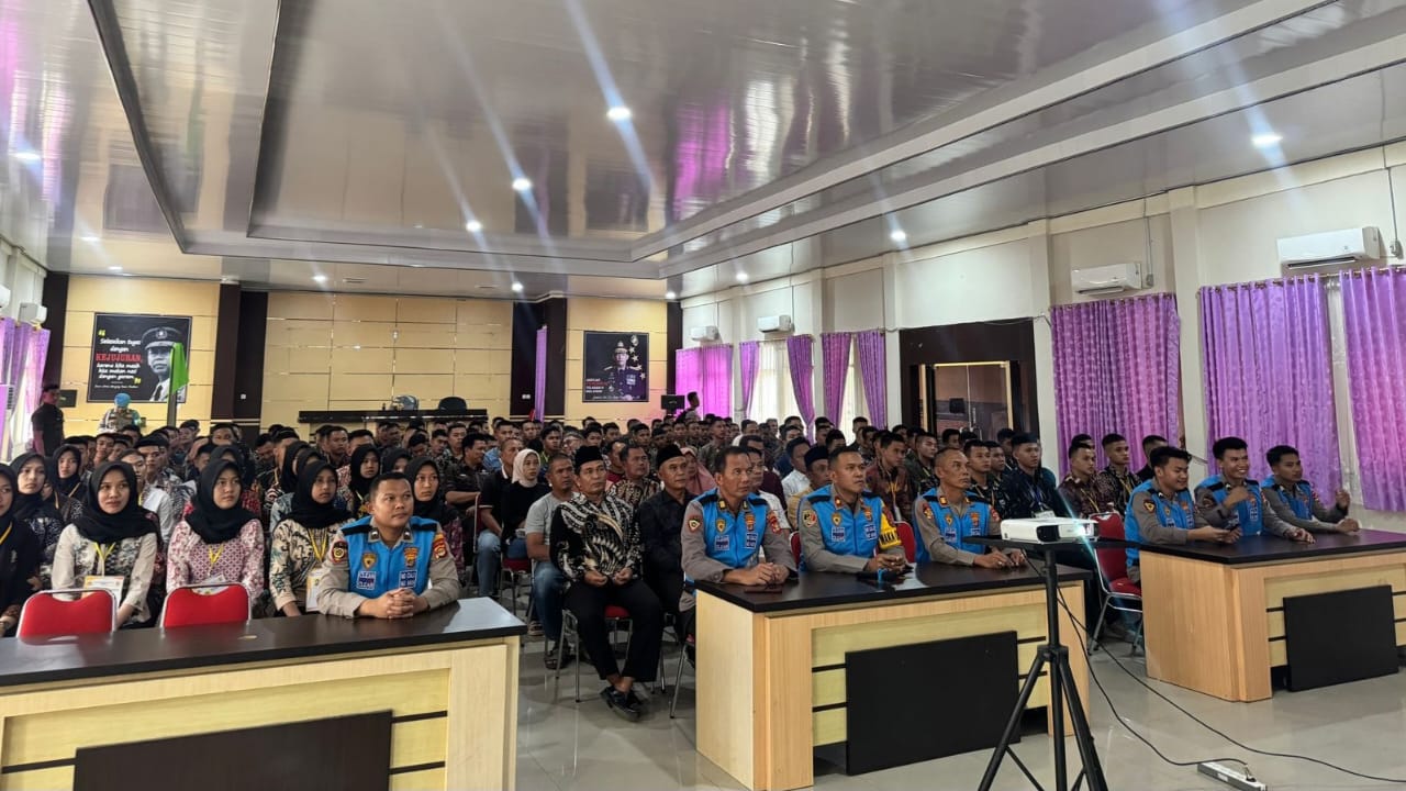 Polres Tanggamus Gelar Penandatanganan Pakta Integritas dan Pengambilan Sumpah RIM Terpadu T.A 2025