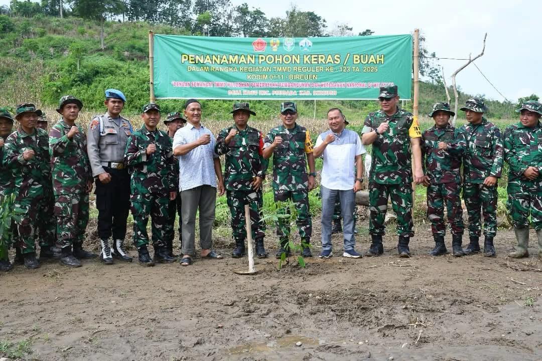 Brigjen TNI Senmart Tonda Apresiasi TMMD: Membangun Desa, Membangun Bangsa