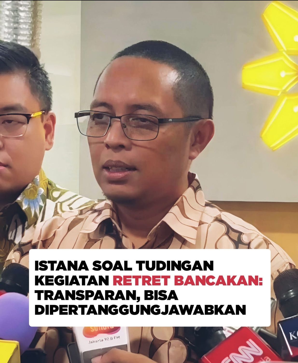 Istana Soal Tudingan Kegiatan Retret Bancakan: Transparan, Bisa Dipertanggung Jawabkan