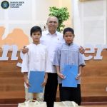 Kepala SBSN Berbuka Bersama dan Memberikan Santunan Kepada Anak Yatim di Kantor BSSN