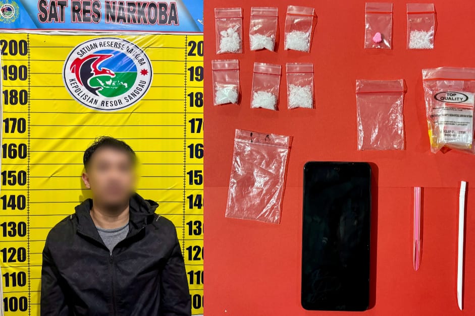 Polres Sanggau Amankan Pengedar Narkotika di Kecamatan Kapuas, Sita Sabu dan Ekstasi