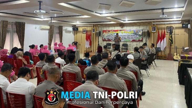 Buka Puasa Bersama, Polres Landak Berbagi Kebahagiaan dengan Anak Yatim