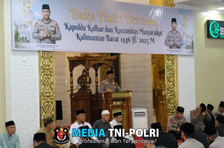 Polda Kalbar Gelar Buka Puasa Bersama, Perkuat Kebersamaan dan Kepedulian Sosial