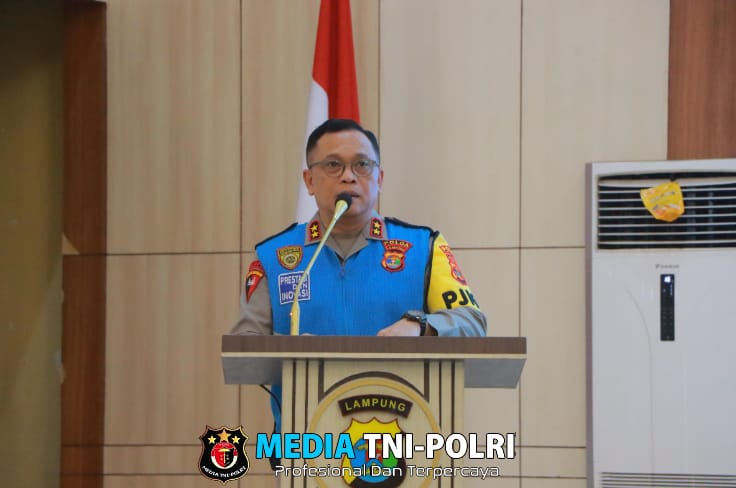 Junjung Prinsip Betah, Kapolda Lampung Tegaskan Penerimaan Anggota Polri Tolak Praktik Kotor