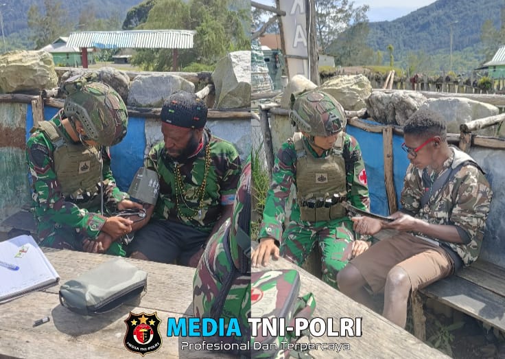 Demi Kualitas Hidup Bahagia Masyarakat Papua, TNI Beri Layanan Kesehatan yang Prima