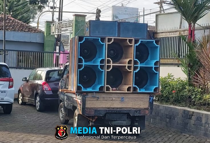 Polres Malang Sita Sound Horeg di Dau, 25 Motor Balap Liar Diamankan
