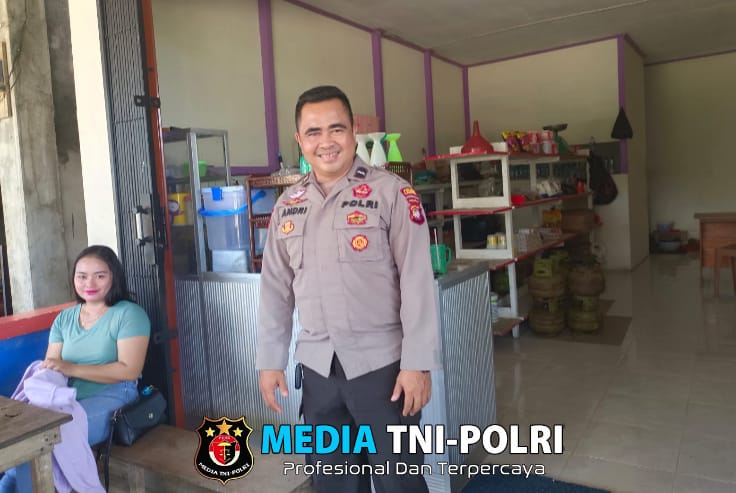 Kanit Binmas Polsek Kuala Behe Laksanakan Sambang Dialogis Sampaikan Pesan – Pesan Kamtibmas