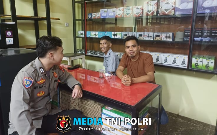 Polsek Meranti Laksanakan Patroli Malam Hari