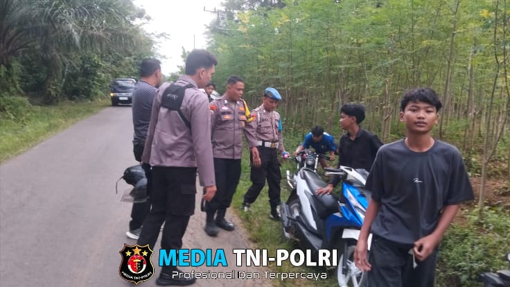 Resahkan Warga, Aksi Balap Liar di Pekon Tritunggal Mulya Dibubarkan Polisi