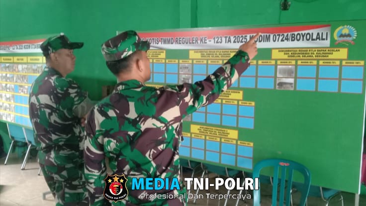 Dandim Boyolali Tinjau Langsung Sasaran TMMD