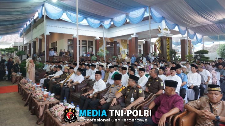 Kapolres AKBP Deddy Kurniawan Hadiri Safari Ramadhan Gubernur Lampung di Lampung Utara