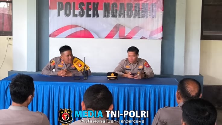 Analisa dan Evaluasi Polsek Ngabang sekaligus Perkenalan dengan Kapolsek Yang Baru Menjabat