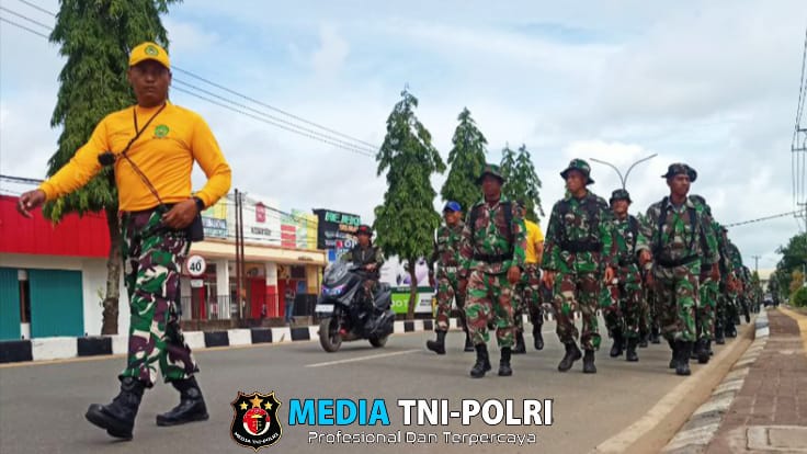 Personel Kodim 1707/Merauke Laksanakan Hanmars Dalam Rangka PSJM