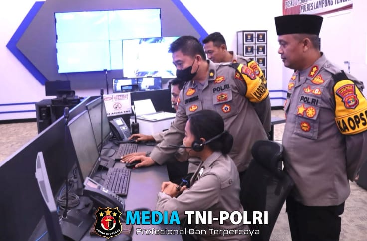 Polres Lampung Tengah Buka Layanan Hotline 110, Kapolres : Mudik Aman, Keluarga Nyaman!