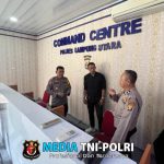 Maksimalkan Pelayanan Jelang Arus Mudik Lebaran, Kabag Ops Polres Lampung Utara Cek Kesiapan Layanan Call Center 110