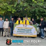Sat Intelkam Polres Tulang Bawang Barat Peduli Ramadan 1446 H, Berbagi Takjil Kepada Masyarakat Pengguna Jalan
