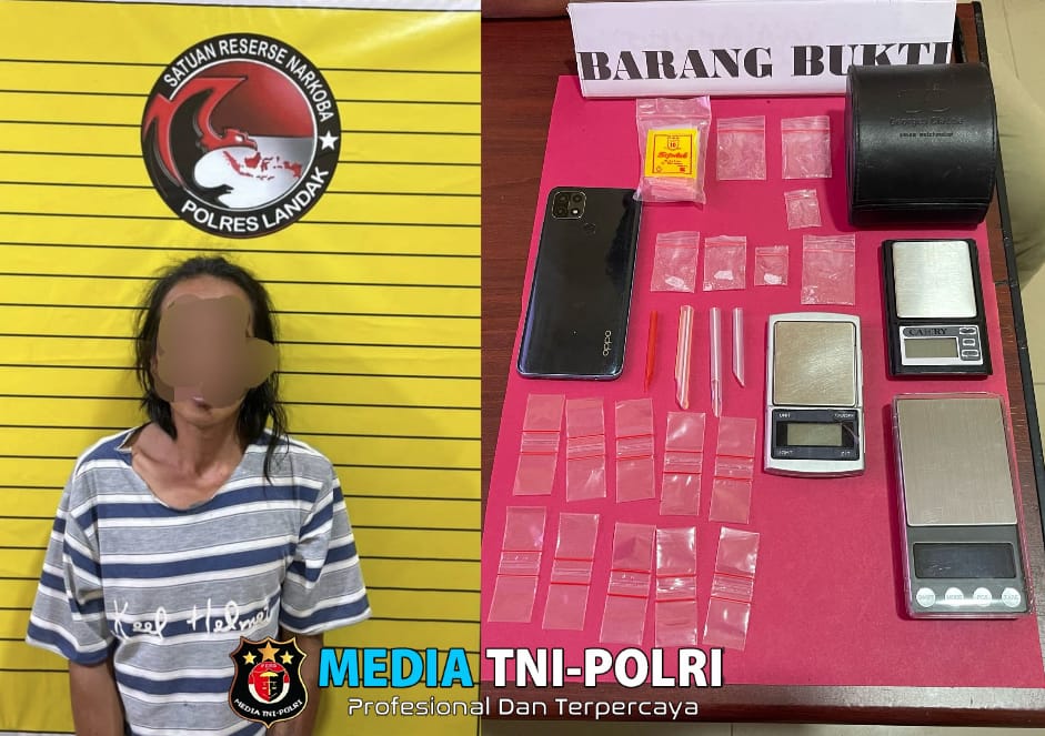 Operasi Pekat, Satresnarkoba Polres Landak Berhasil Ungkap Jaringan Narkoba di Landak