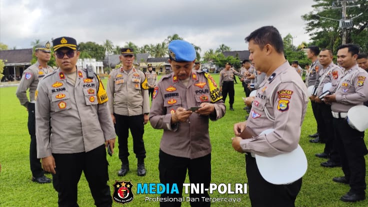Jelang Ops Ketupat 2025, Si Propam Polres Lampung Timur Gelar Gaktibplin